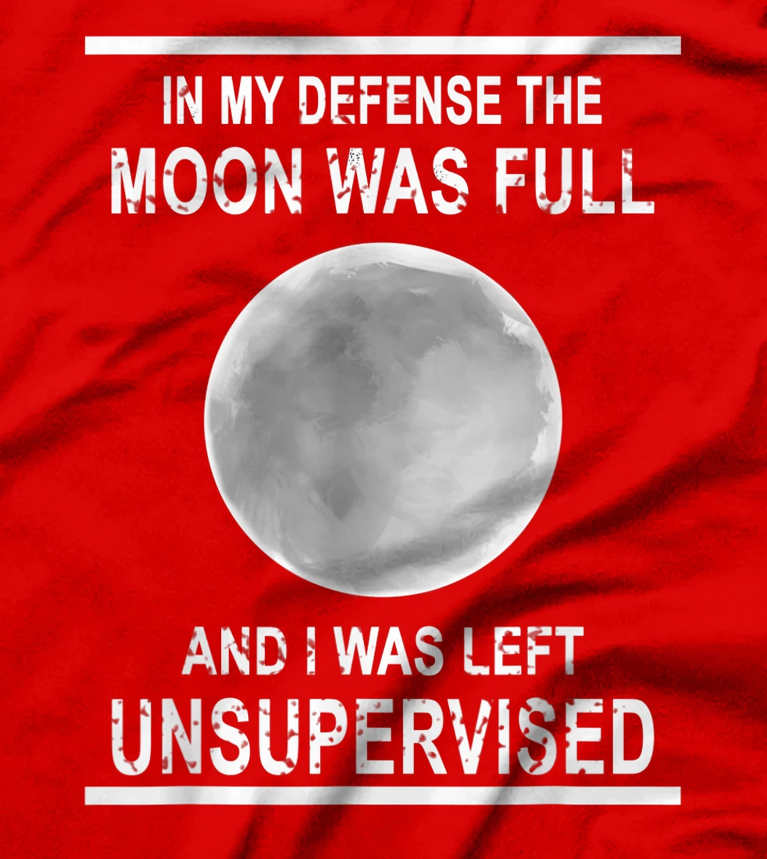 Funny Full Moon Wiccan Gift For Men Women Cool Pagan Witch T-Shirt