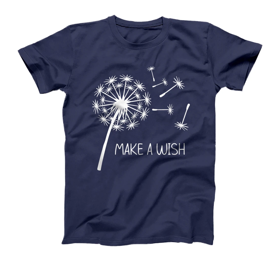 Dandelion Make A Wish, Flowers Graphic, Nature, Family T-Shirt