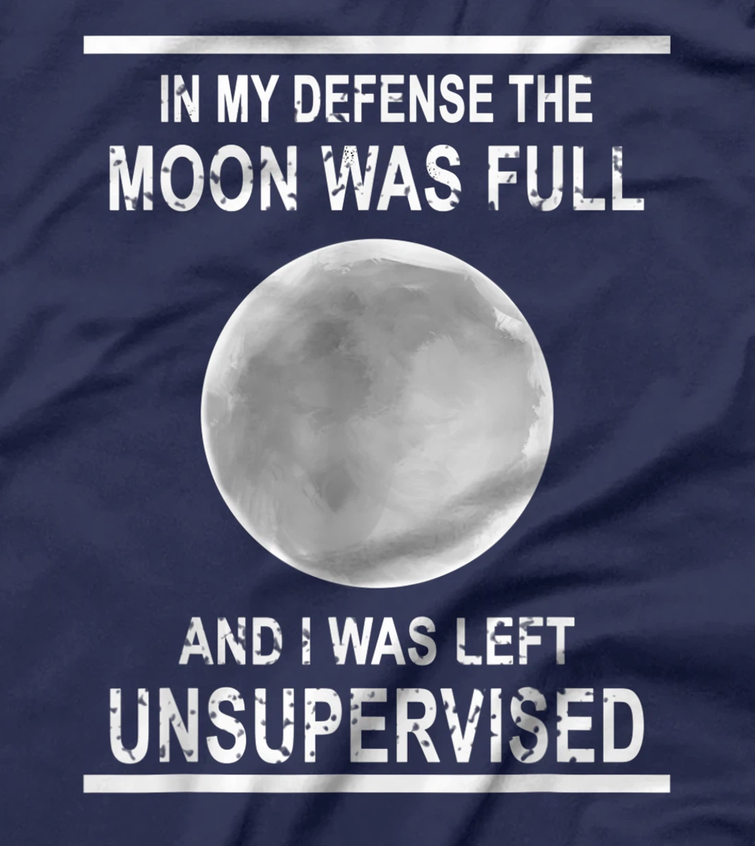 Funny Full Moon Wiccan Gift For Men Women Cool Pagan Witch T-Shirt