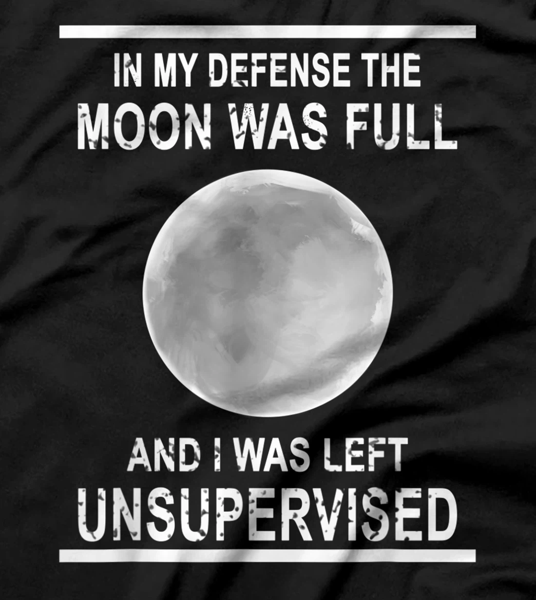 Funny Full Moon Wiccan Gift For Men Women Cool Pagan Witch T-Shirt