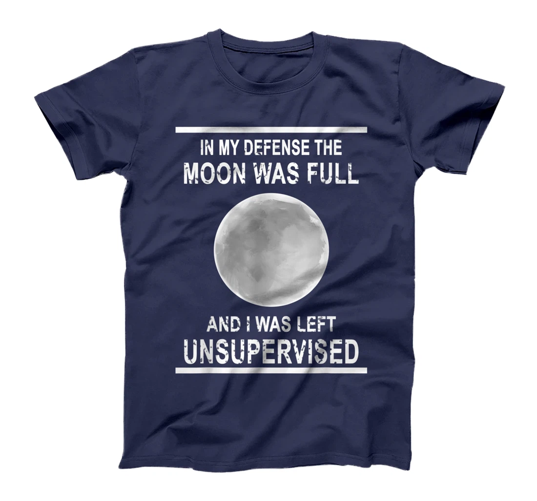Funny Full Moon Wiccan Gift For Men Women Cool Pagan Witch T-Shirt