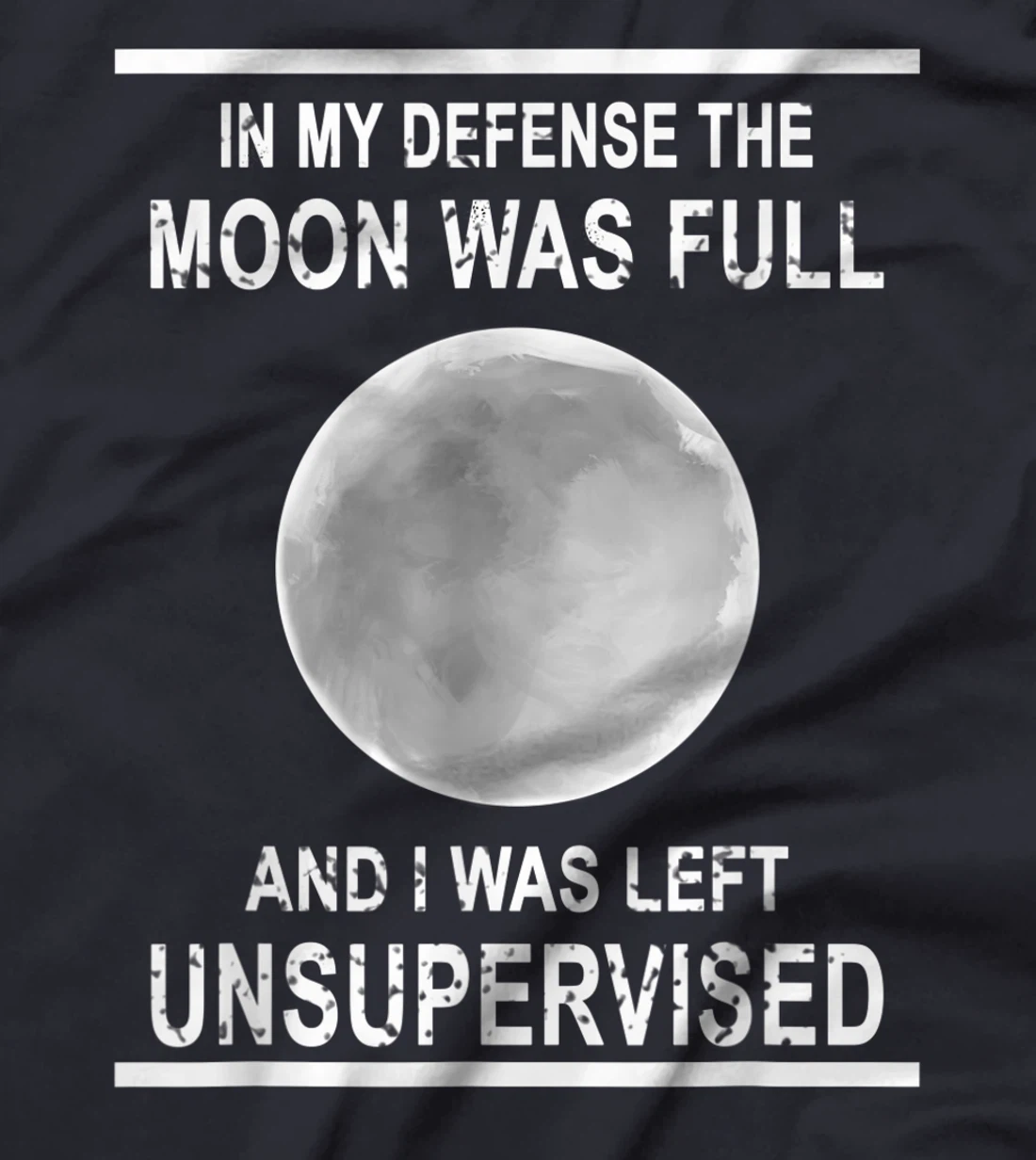 Funny Full Moon Wiccan Gift For Men Women Cool Pagan Witch T-Shirt