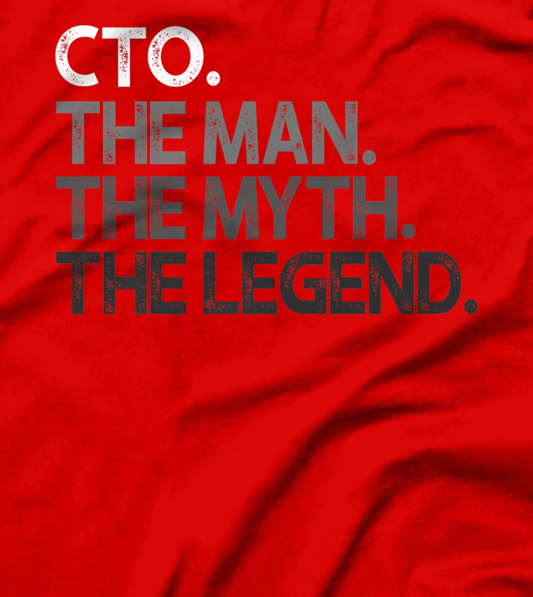 CTO The Man Myth Legend Gift Premium T-Shirt