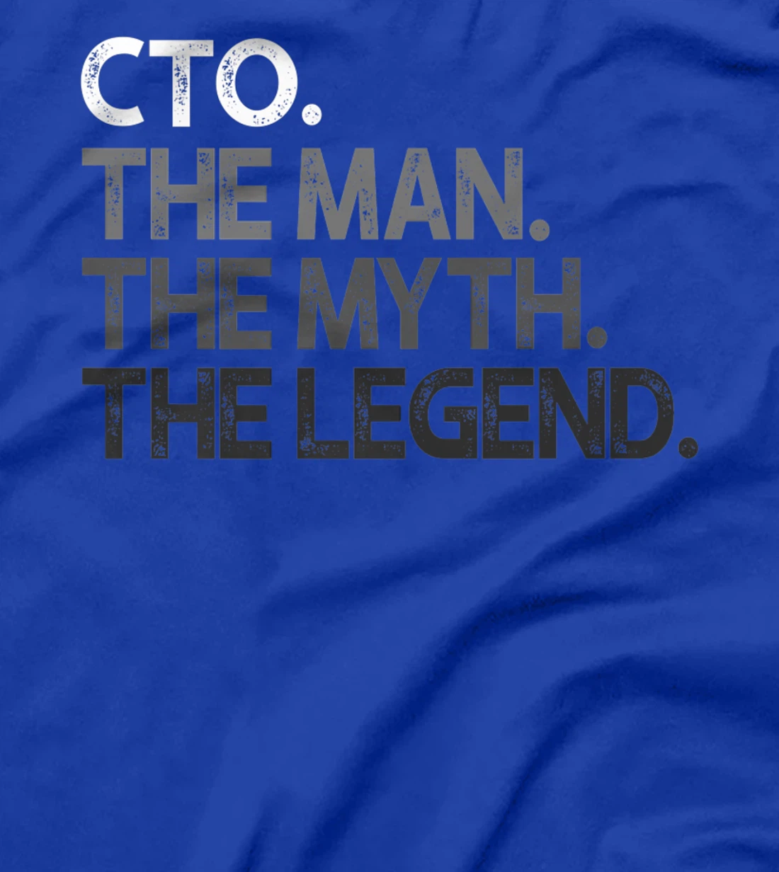 CTO The Man Myth Legend Gift Premium T-Shirt