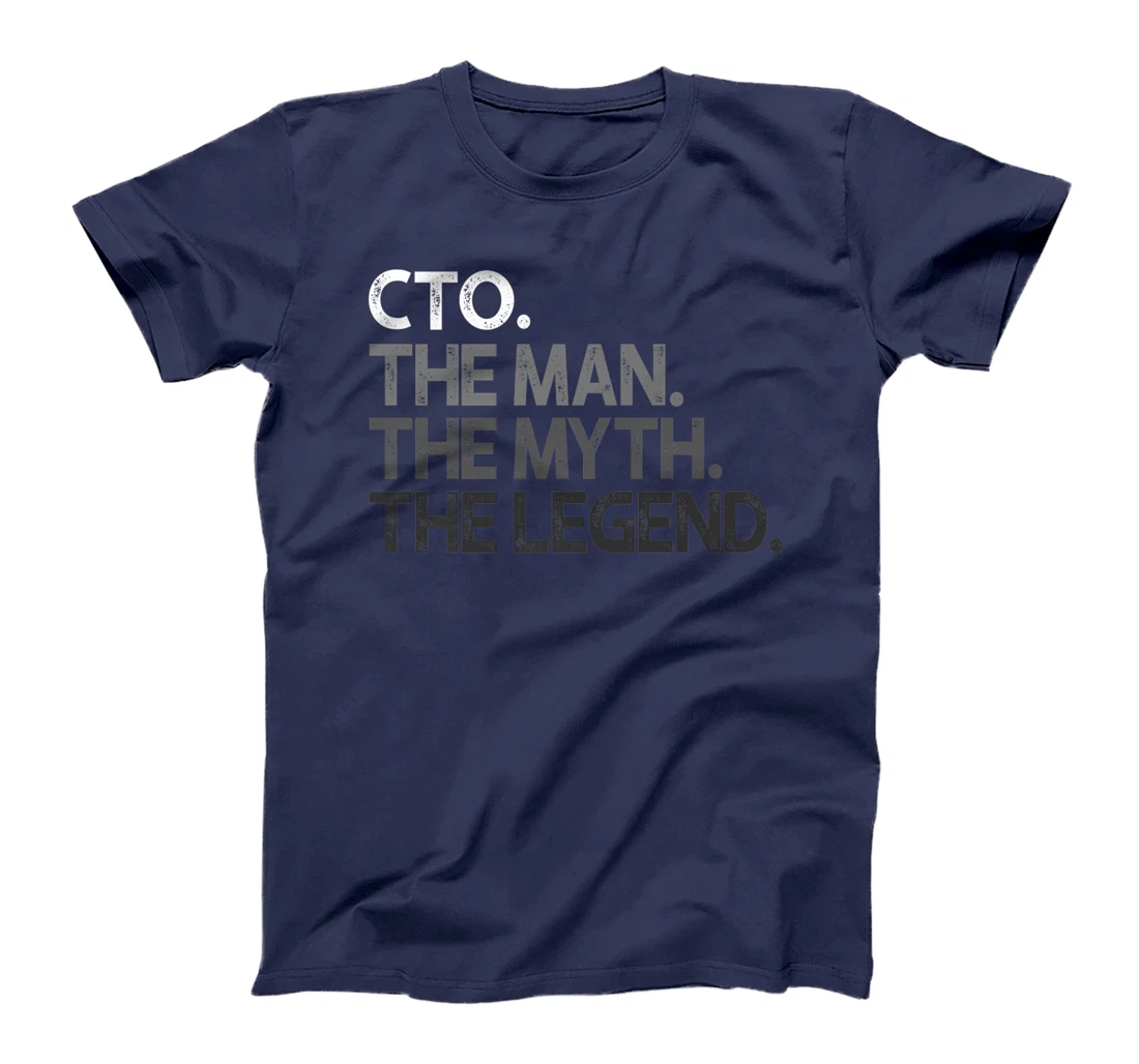 CTO The Man Myth Legend Gift Premium T-Shirt