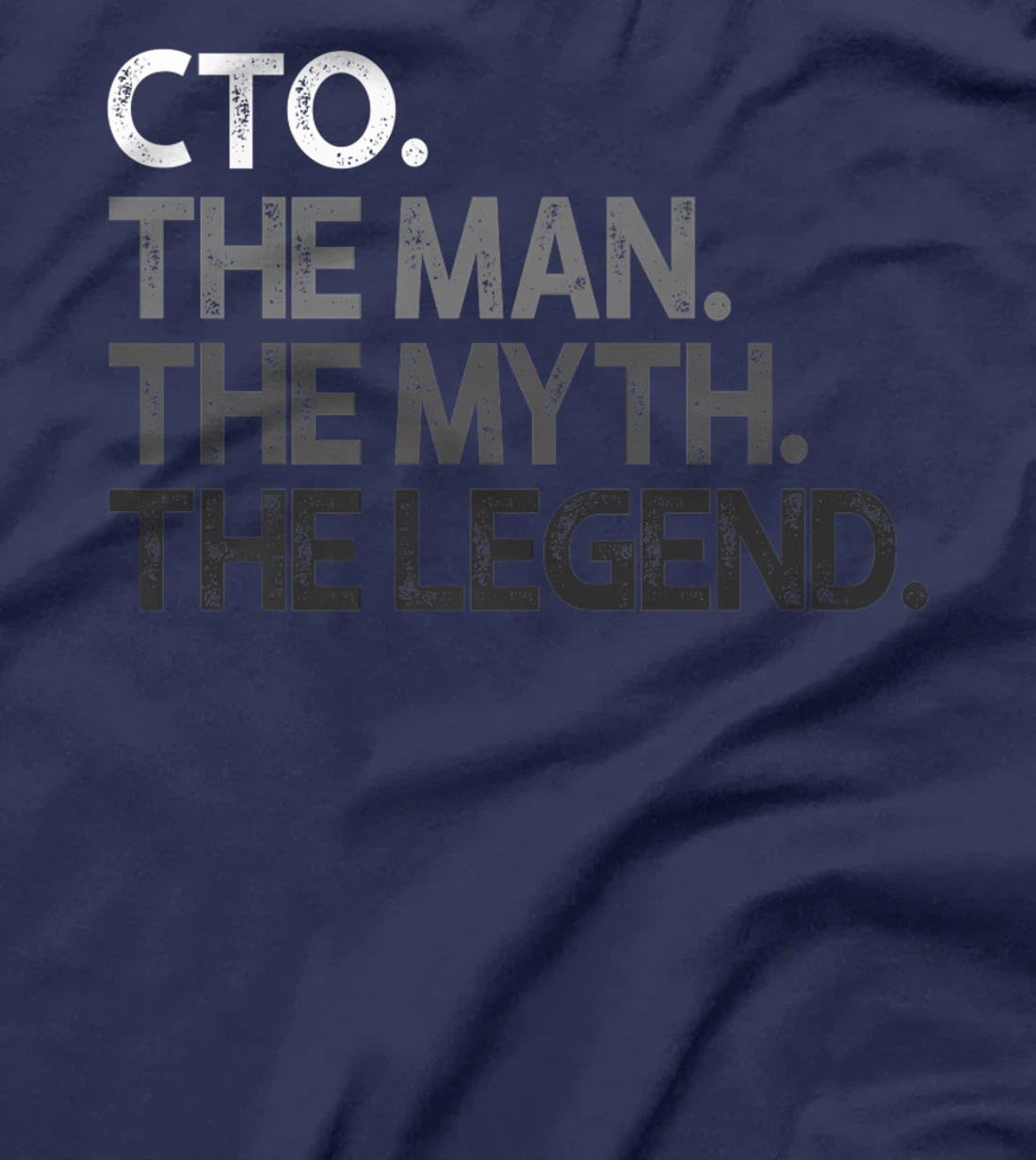 CTO The Man Myth Legend Gift Premium T-Shirt