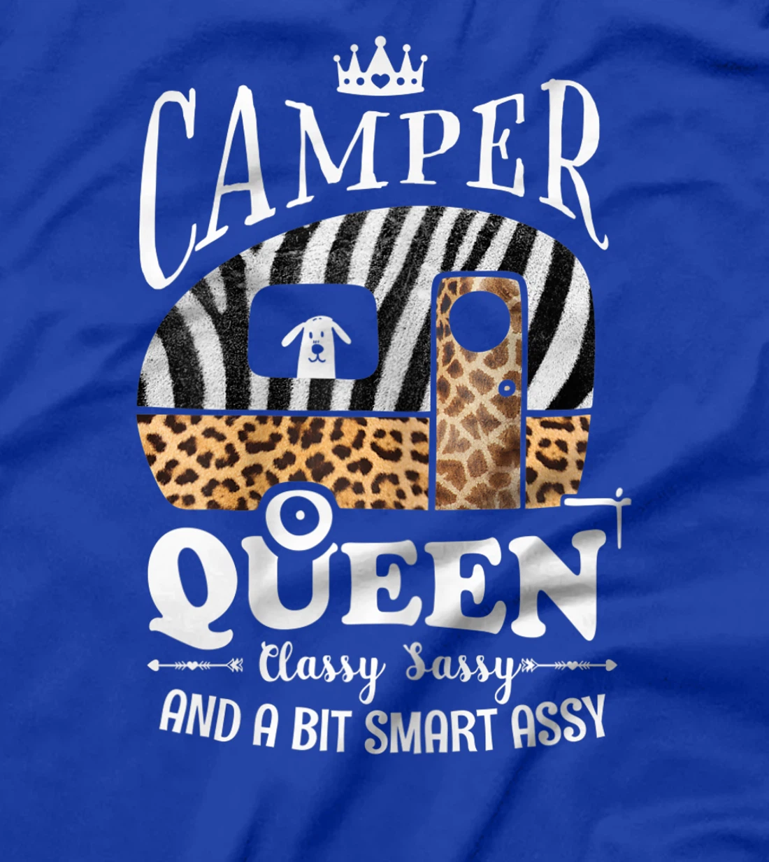 Womens Camper Queen T-Shirt