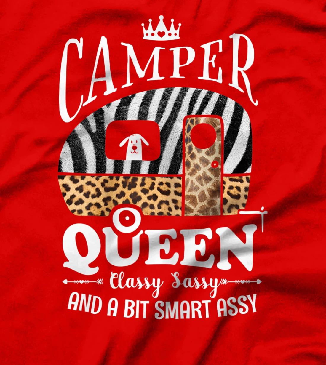 Womens Camper Queen T-Shirt