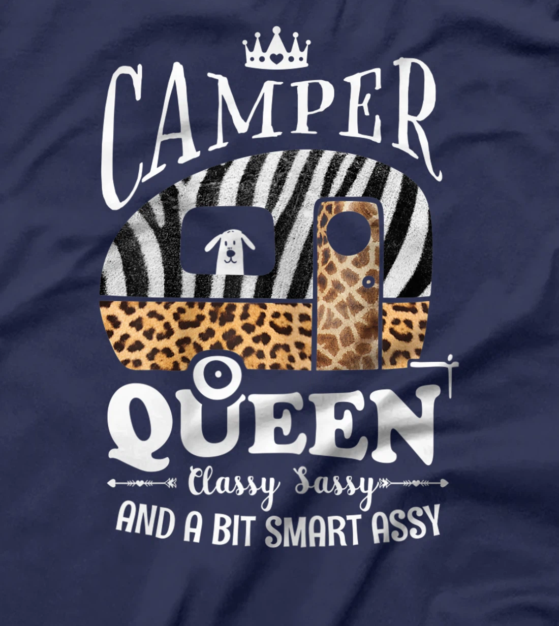 Womens Camper Queen T-Shirt