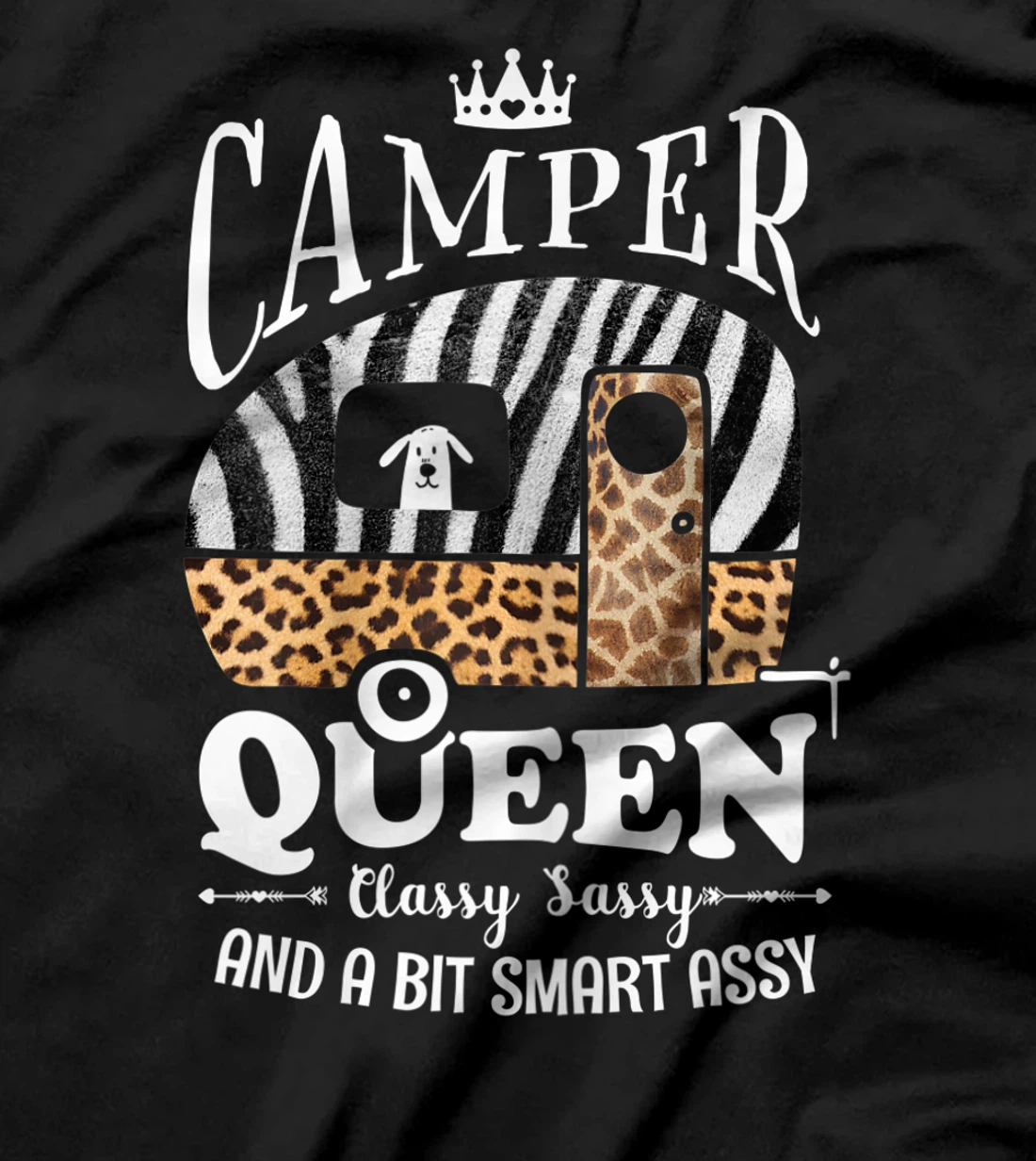Womens Camper Queen T-Shirt