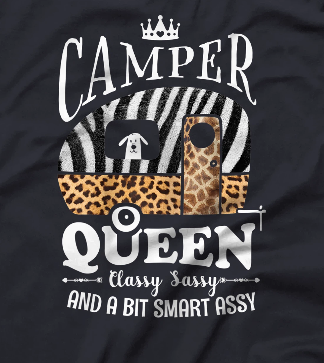 Womens Camper Queen T-Shirt