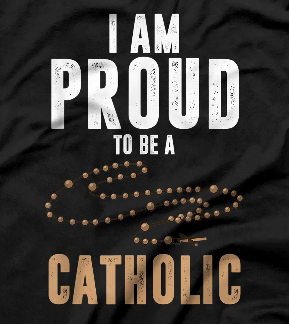 Proud Catholic Orthodox Jesus God Follower Believer Gift T-Shirt