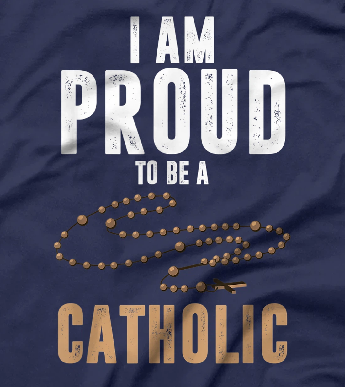 Proud Catholic Orthodox Jesus God Follower Believer Gift T-Shirt