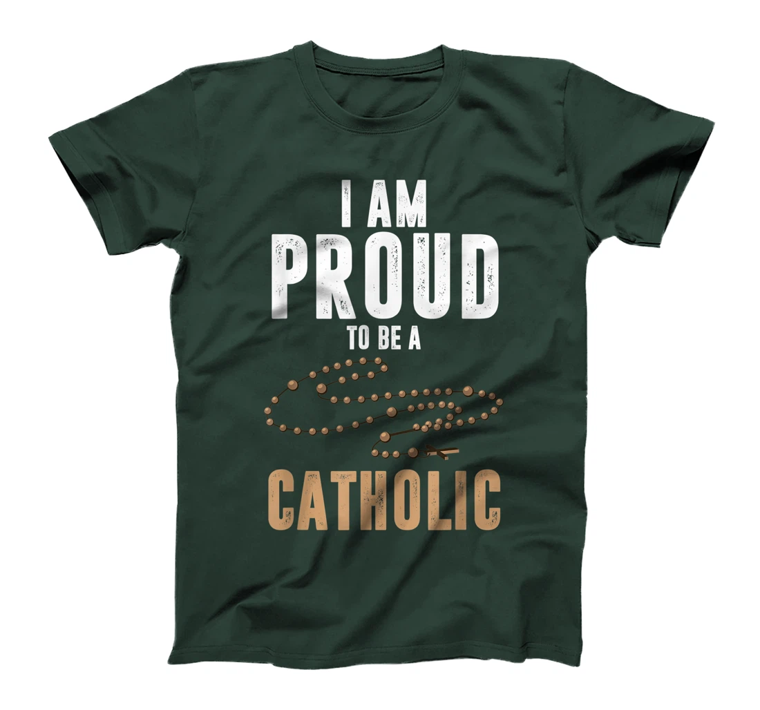 Proud Catholic Orthodox Jesus God Follower Believer Gift T-Shirt