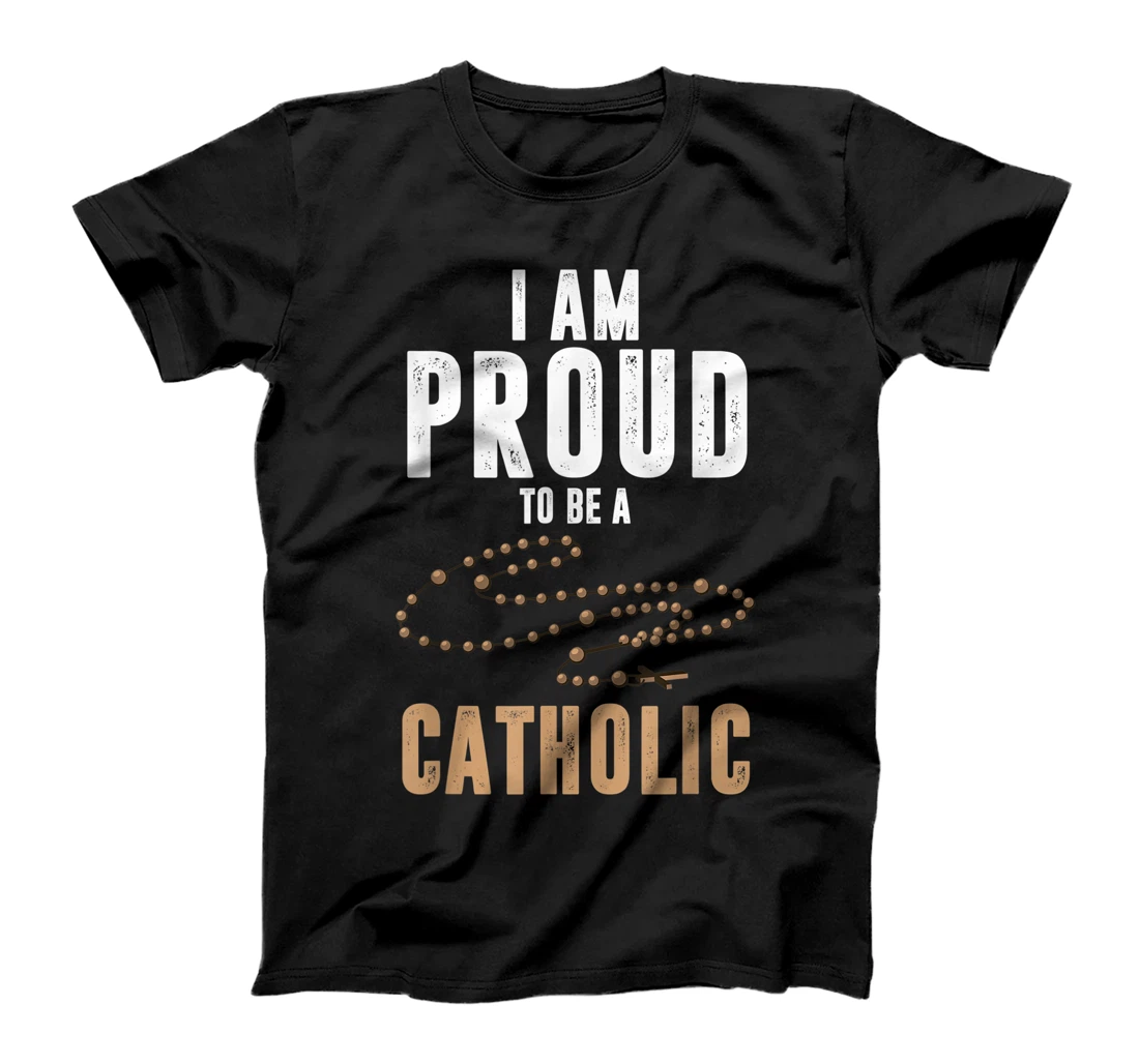 Proud Catholic Orthodox Jesus God Follower Believer Gift T-Shirt