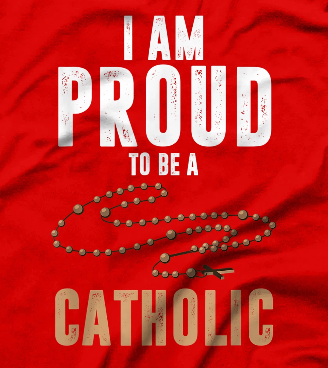 Proud Catholic Orthodox Jesus God Follower Believer Gift T-Shirt