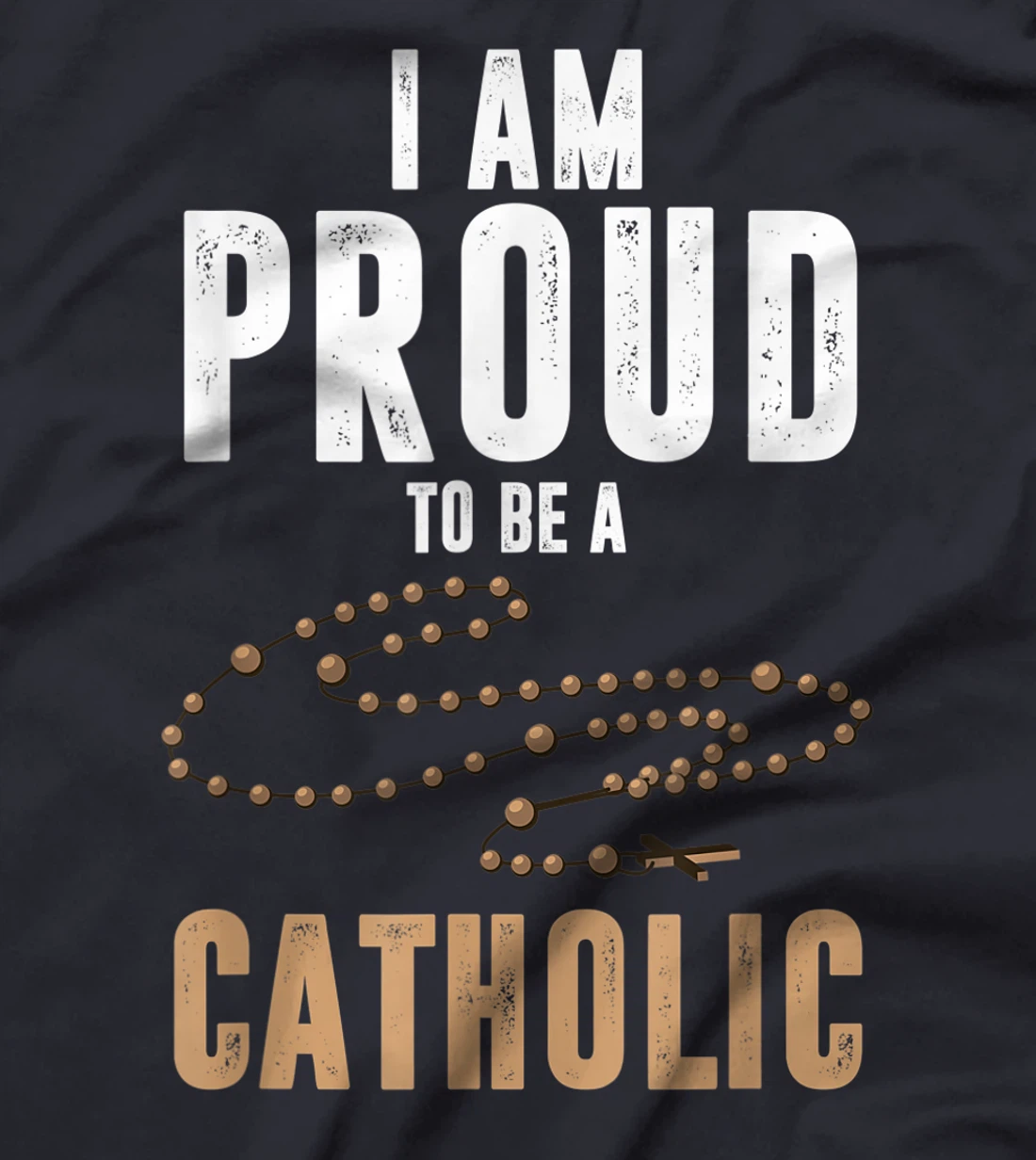 Proud Catholic Orthodox Jesus God Follower Believer Gift T-Shirt