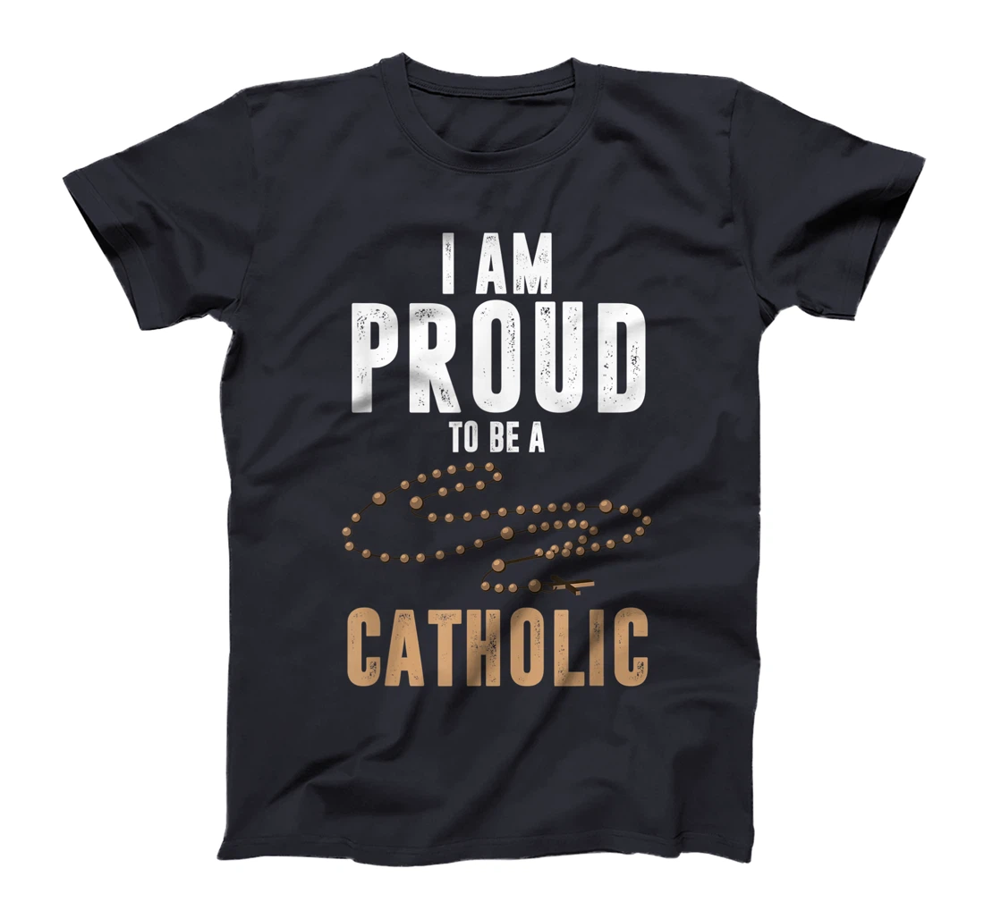 Proud Catholic Orthodox Jesus God Follower Believer Gift T-Shirt