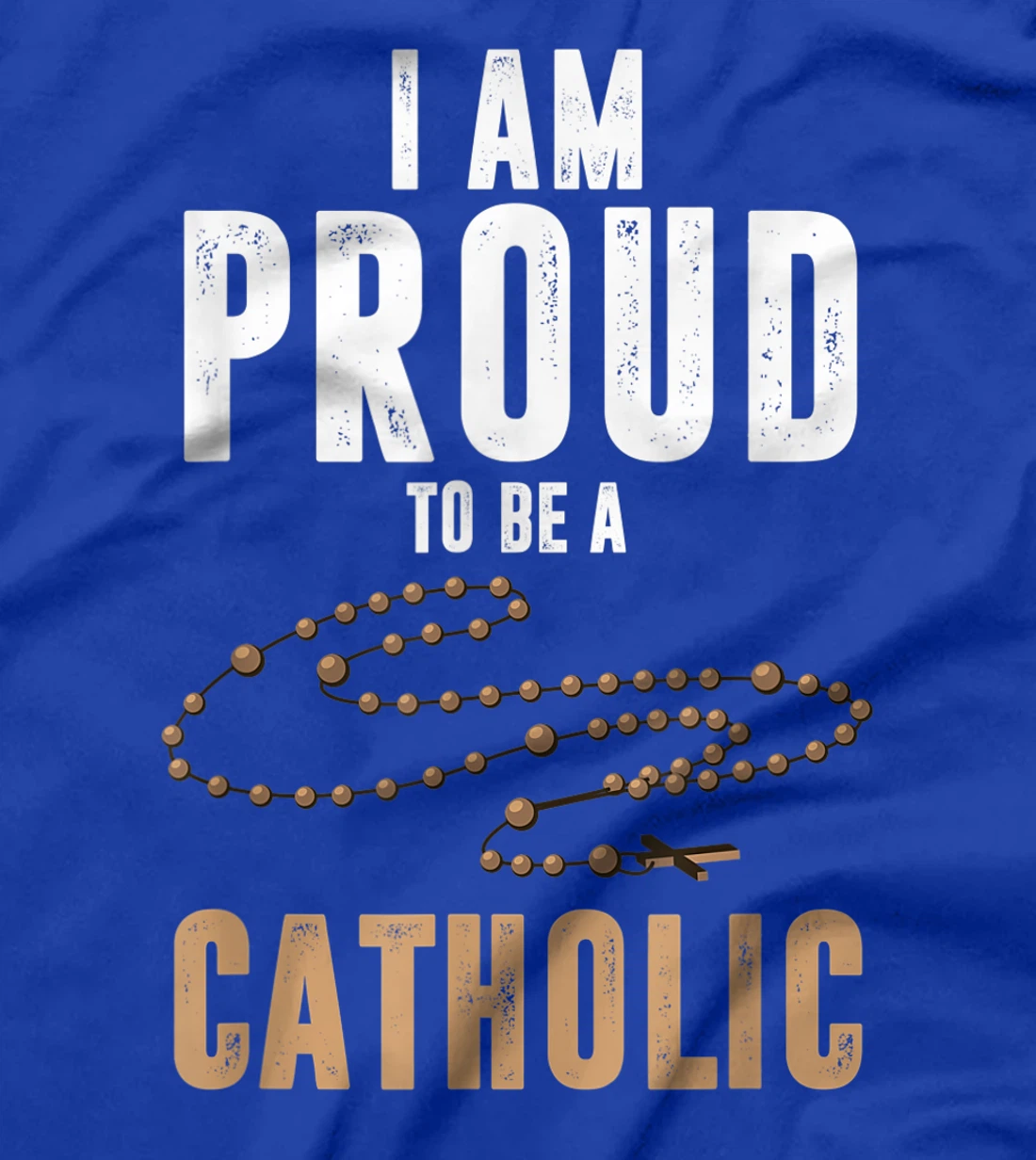 Proud Catholic Orthodox Jesus God Follower Believer Gift T-Shirt