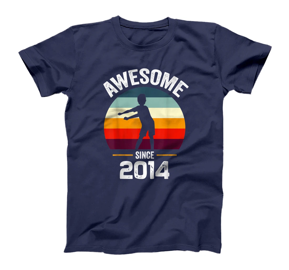 Awesome Since 2014 Floss Dance Gift for 6 Year Old Birthday T-Shirt