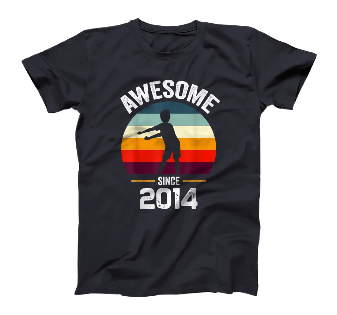 Awesome Since 2014 Floss Dance Gift for 6 Year Old Birthday T-Shirt