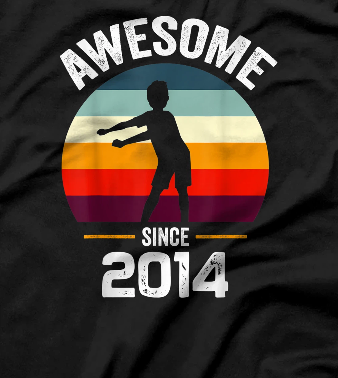 Awesome Since 2014 Floss Dance Gift for 6 Year Old Birthday T-Shirt