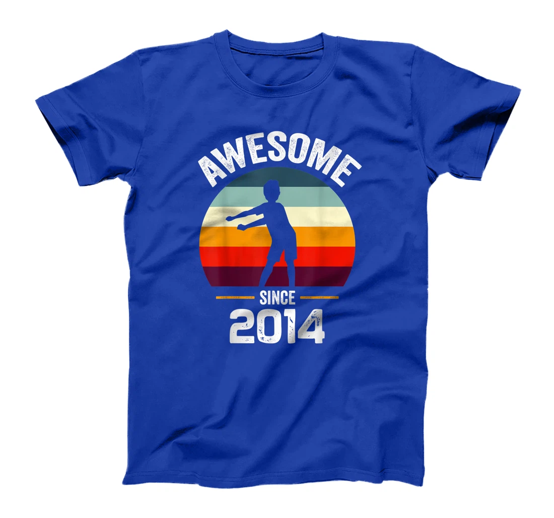 Awesome Since 2014 Floss Dance Gift for 6 Year Old Birthday T-Shirt