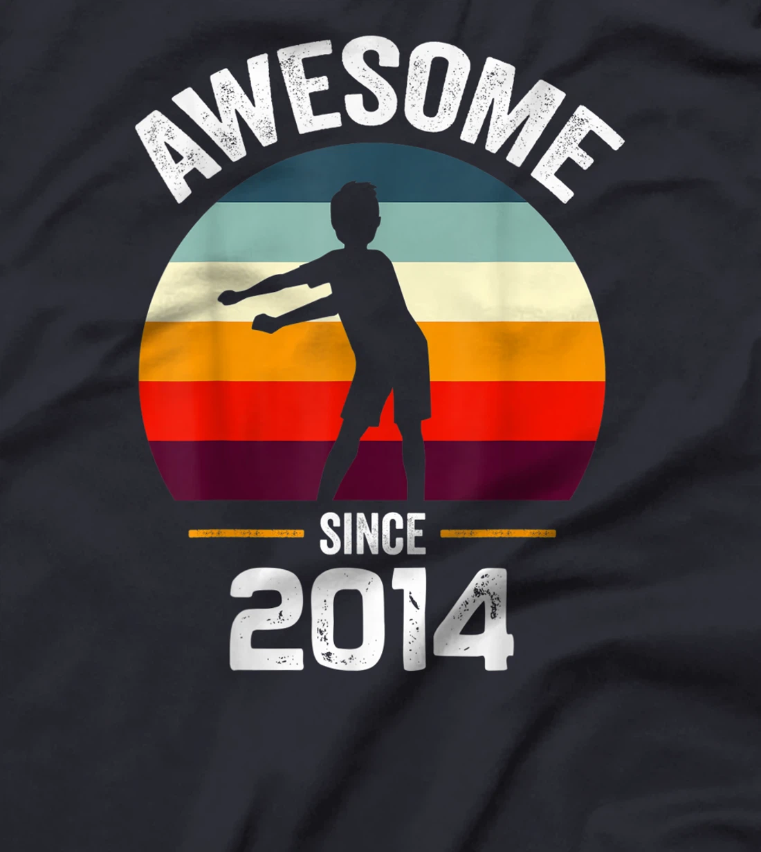 Awesome Since 2014 Floss Dance Gift for 6 Year Old Birthday T-Shirt