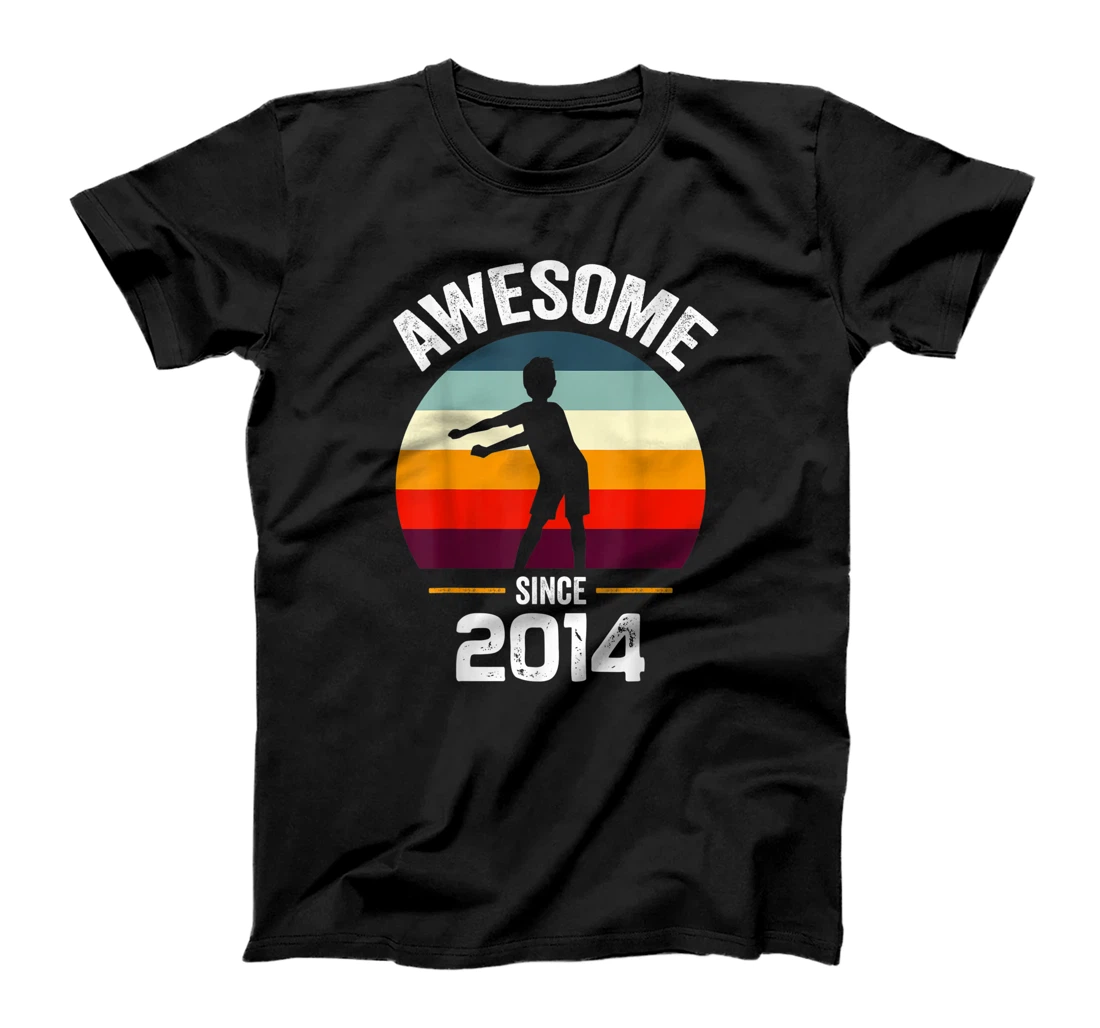 Awesome Since 2014 Floss Dance Gift for 6 Year Old Birthday T-Shirt