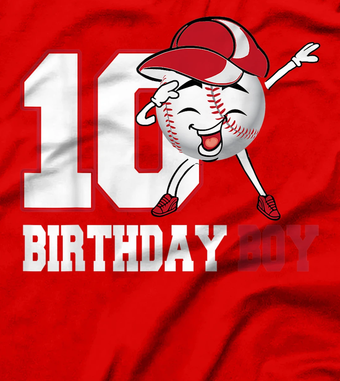 Birthday - Baseball 10 Years Birthday Boy T-Shirt