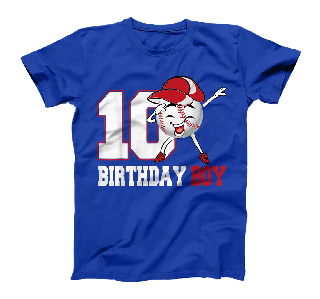 Birthday - Baseball 10 Years Birthday Boy T-Shirt