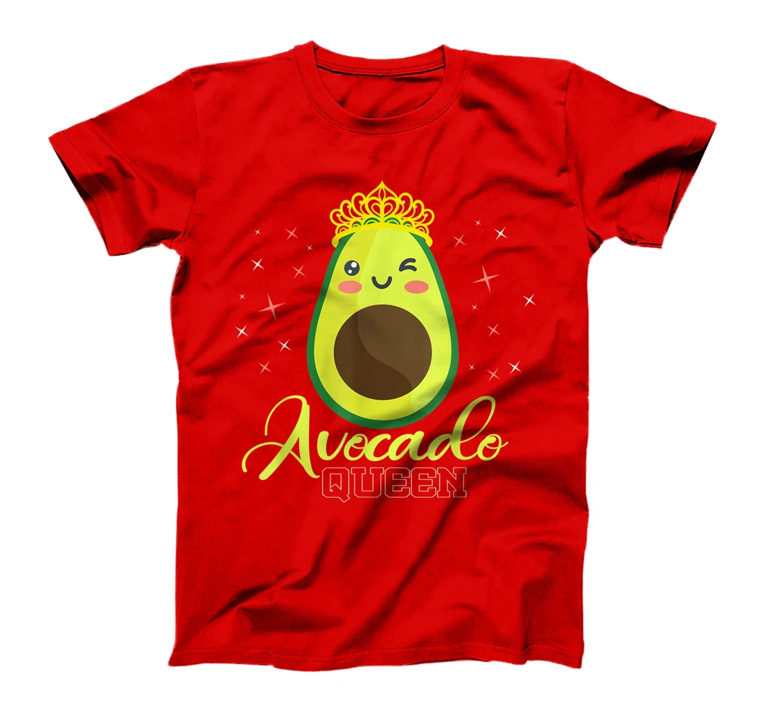 Avocado Queen Funny Sarcasm Vegan Vegetarian Lover Gift T-Shirt