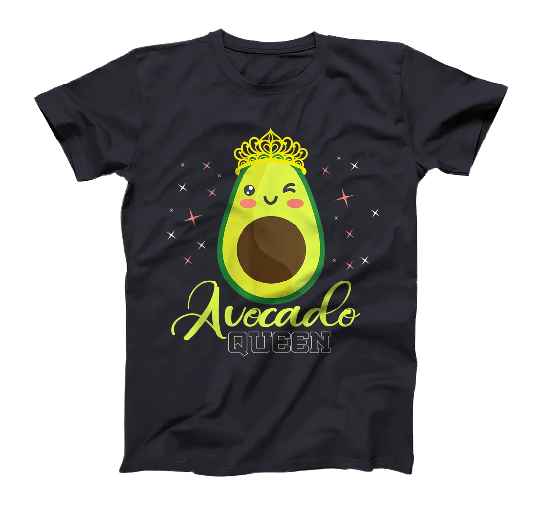 Avocado Queen Funny Sarcasm Vegan Vegetarian Lover Gift T-Shirt
