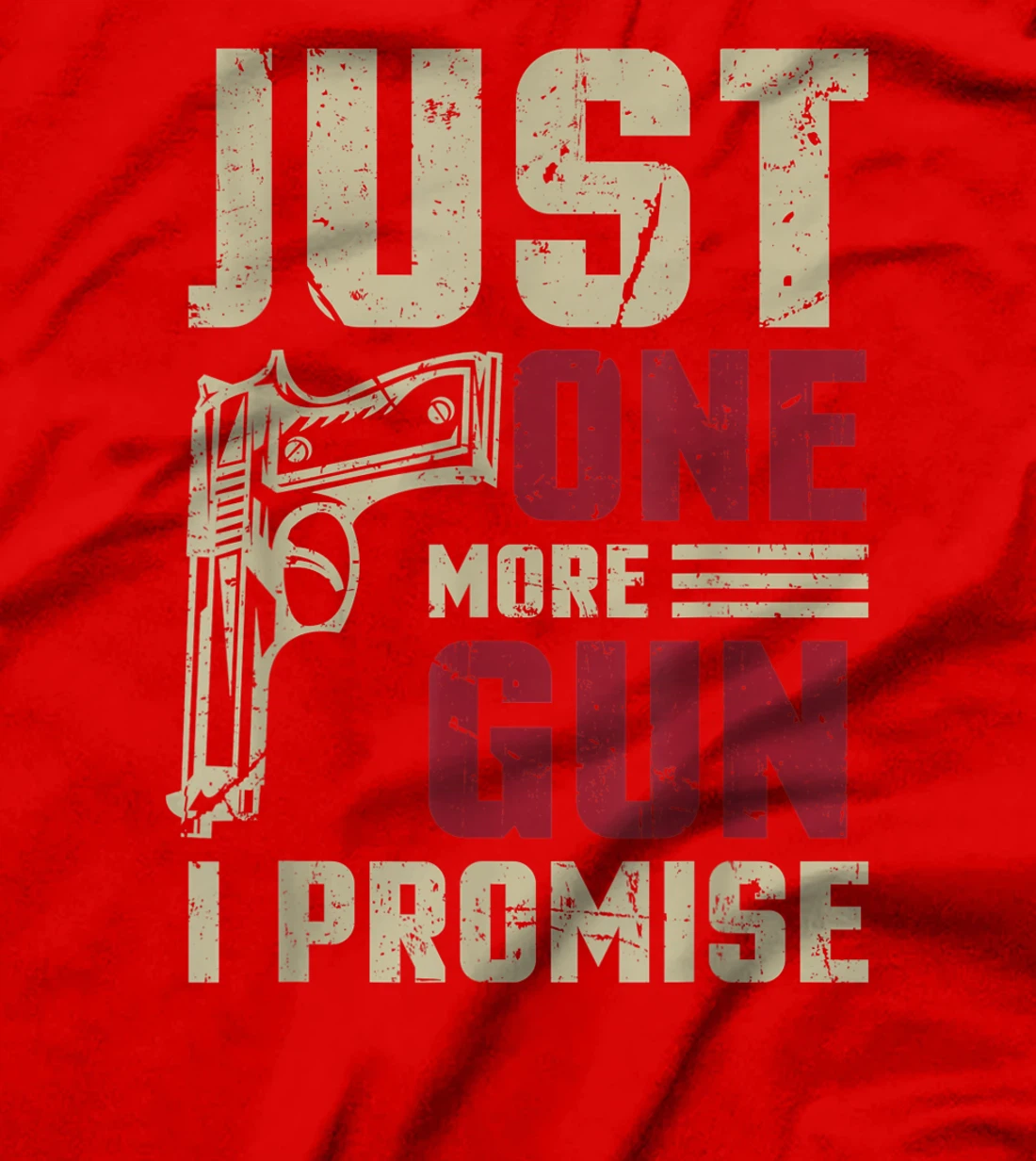 Just One More Gun I Promise Shirt Gift For Gun Enthusiast T-Shirt