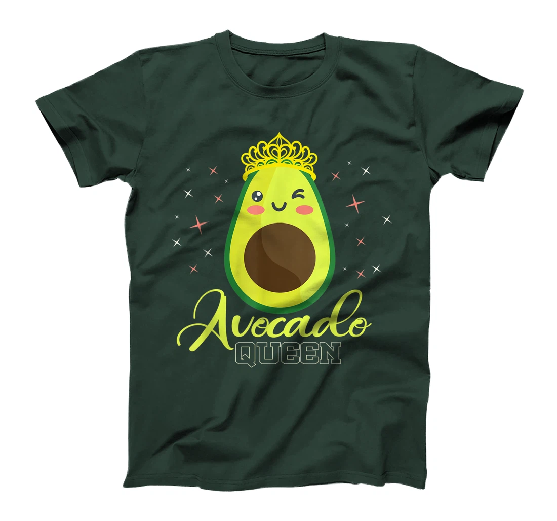 Avocado Queen Funny Sarcasm Vegan Vegetarian Lover Gift T-Shirt
