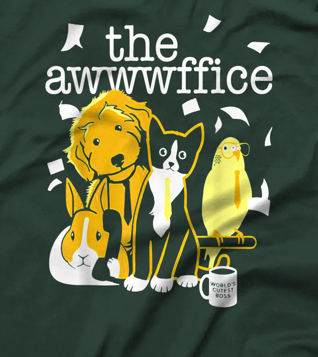 Rough day at the Awwwffice funny T Shirt T-Shirt