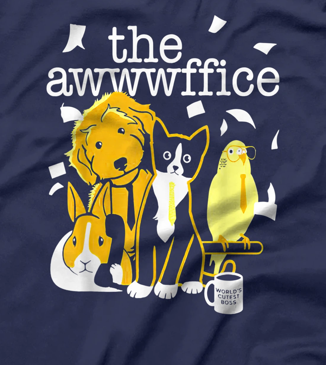 Rough day at the Awwwffice funny T Shirt T-Shirt