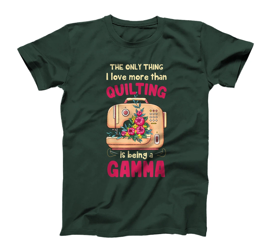 Quilting Grandmother Quilt Gamma Gift for Quilter & Sewer T-Shirt