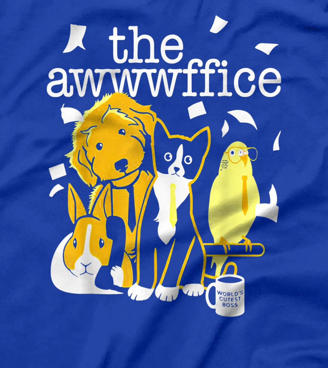 Rough day at the Awwwffice funny T Shirt T-Shirt