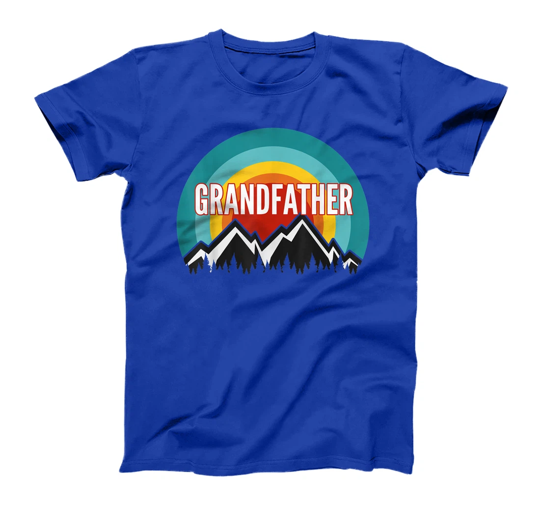 Grandfather, Vintage Retro Sunset Design T-Shirt