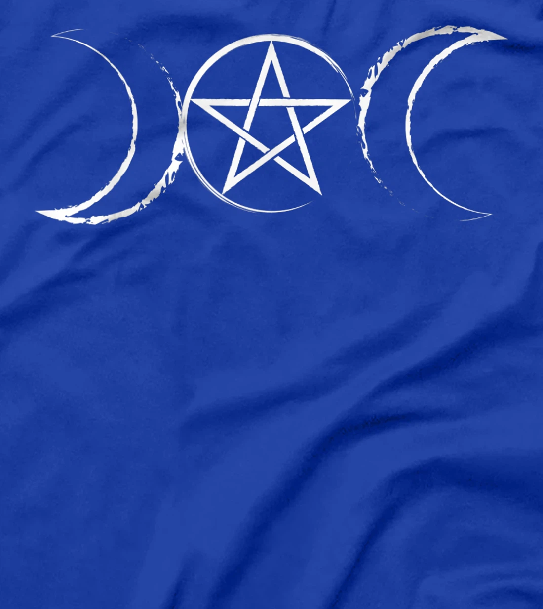 Wiccan and witchcraft triple moon and pentacle T-Shirt