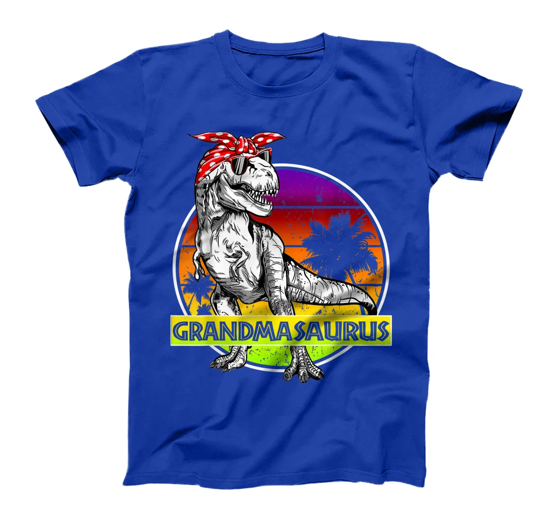 Grandmasaurus T-Rex Dinosaur Funny Grandma Saurus Family T-Shirt
