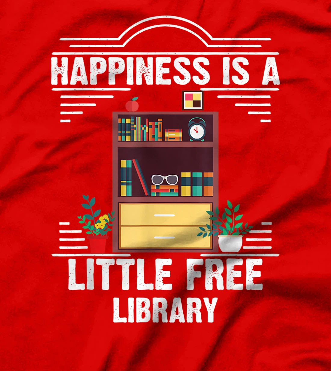 Funny Book Lover Library Gift | Cute Bookworm Men Women Kids T-Shirt
