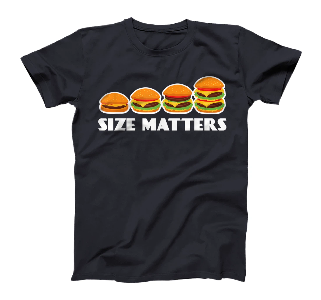 Funny Hamburger Gift Men Women Cheeseburger Lovers Foodies T-Shirt