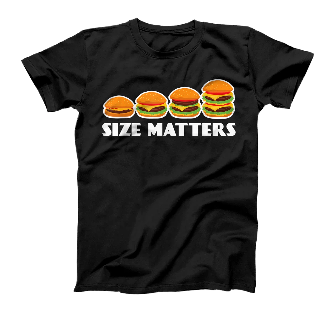 Funny Hamburger Gift Men Women Cheeseburger Lovers Foodies T-Shirt