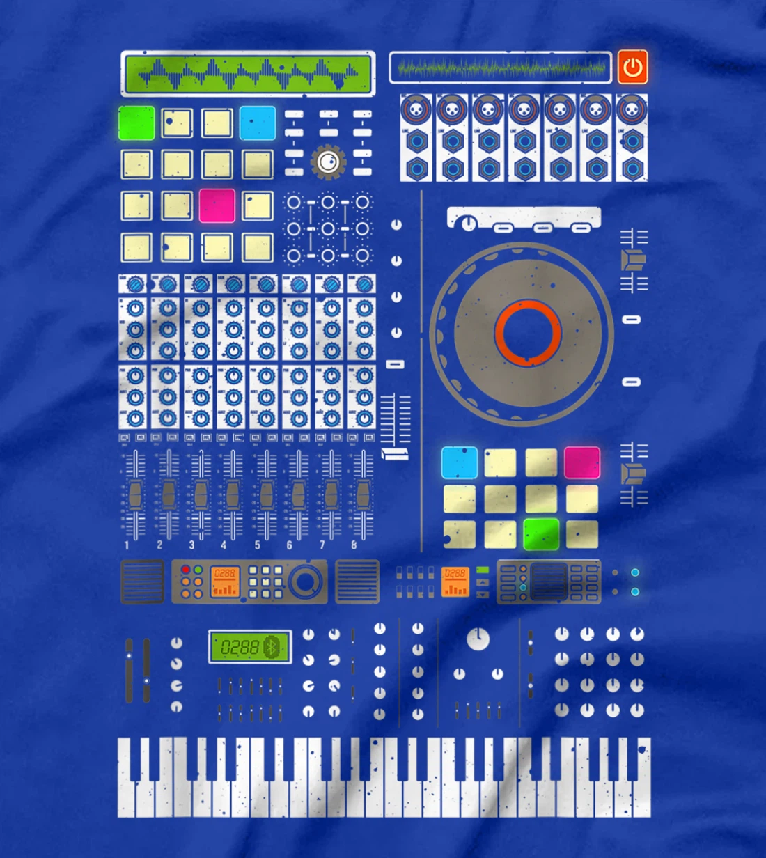 Cool Music Producer Artist Gift For Men Women Beat Makers T-Shirt