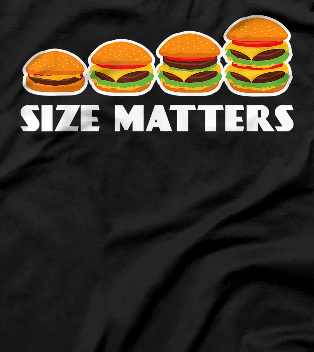 Funny Hamburger Gift Men Women Cheeseburger Lovers Foodies T-Shirt