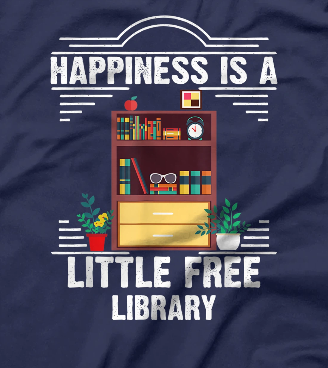 Funny Book Lover Library Gift | Cute Bookworm Men Women Kids T-Shirt