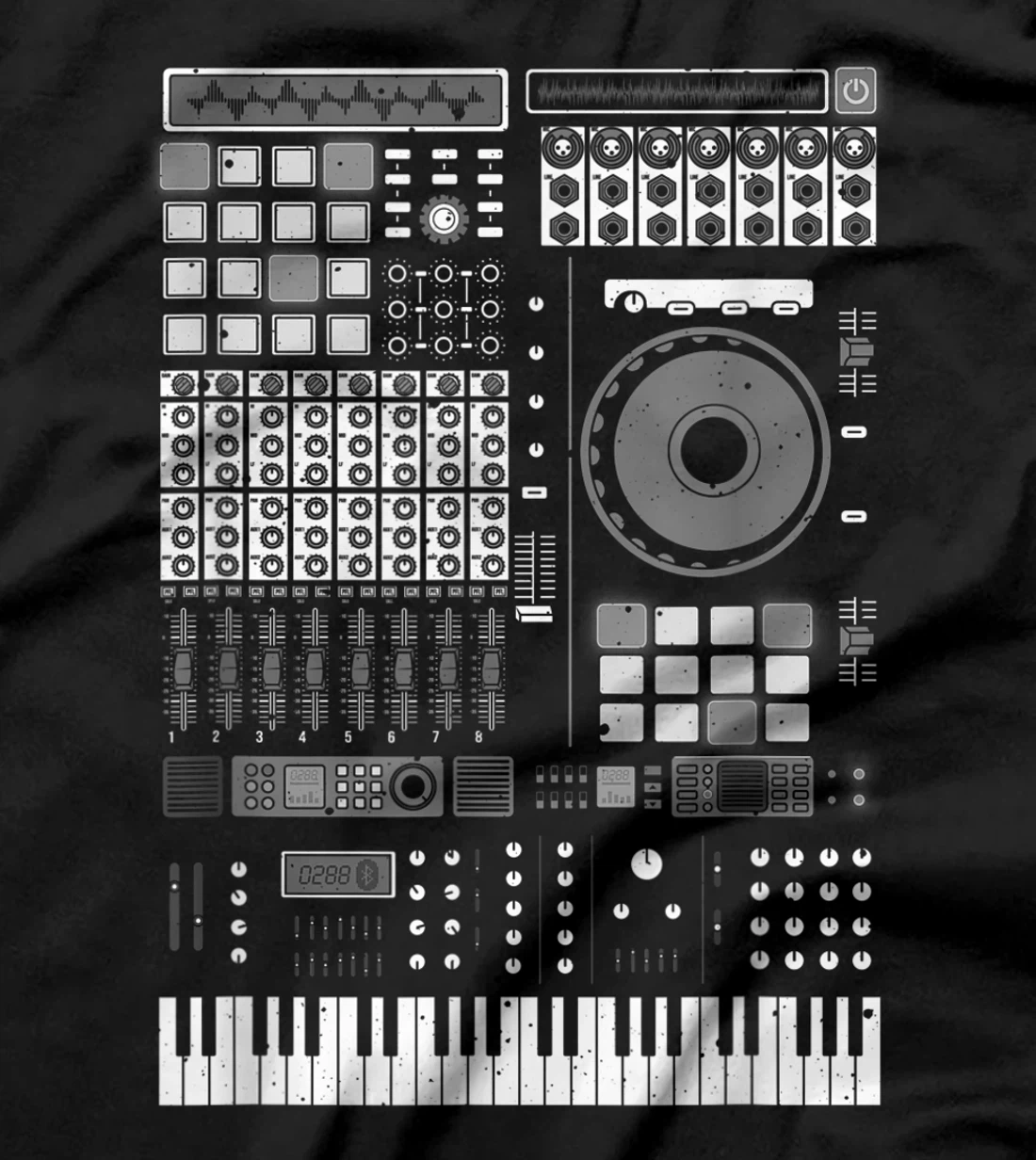 Cool Music Producer Artist Gift For Men Women Beat Makers T-Shirt