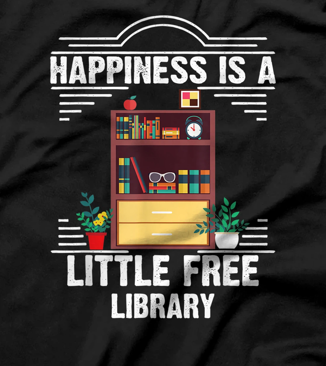 Funny Book Lover Library Gift | Cute Bookworm Men Women Kids T-Shirt